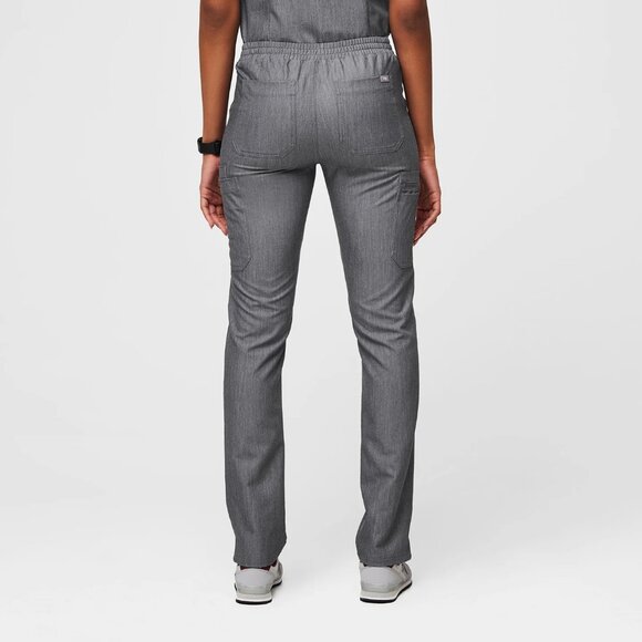 Figs Yola Skinny Scrub Pants in Graphite - Picture 4 of 16